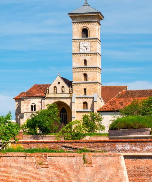 Ein schöner Blick auf Alba Iulia