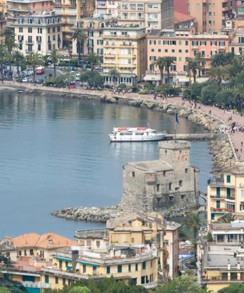 Una panoràmica bonica de Rapallo