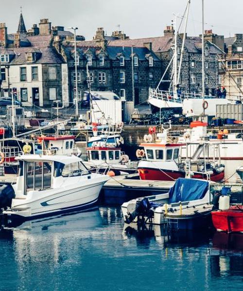 Una panoràmica bonica de Fraserburgh