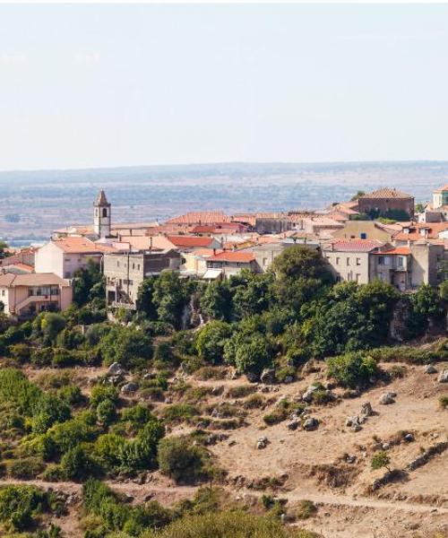 Ein schöner Blick auf Macomer