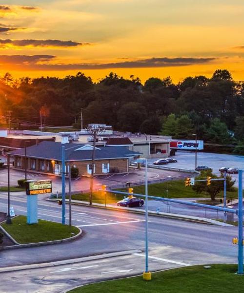 A beautiful view of Shrewsbury
