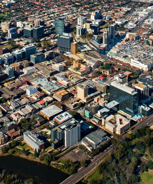 A beautiful view of Parramatta