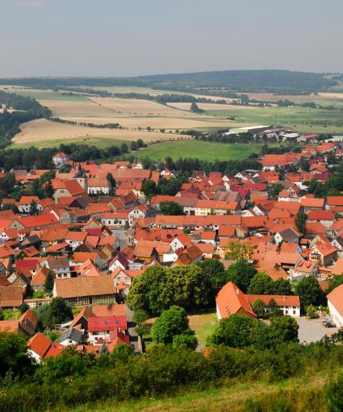 Ein schöner Blick auf Aufkirchen