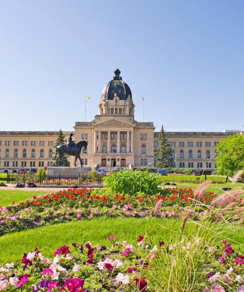 Piękny widok na miasto Regina