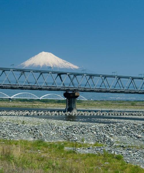 Una panoràmica bonica de Fuji