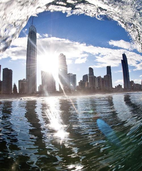 A beautiful view of Surfers Paradise