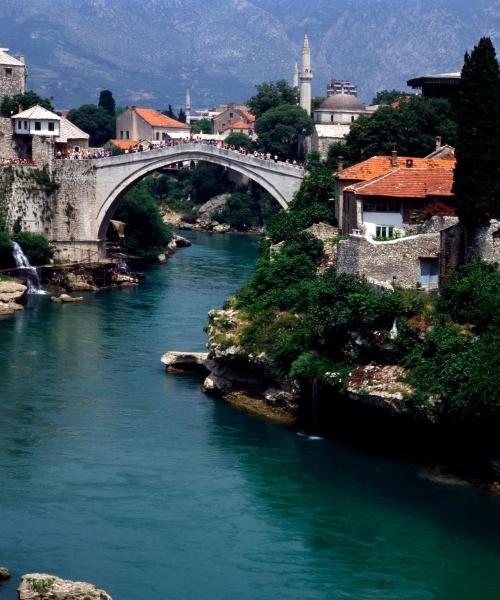 A beautiful view of Mostar