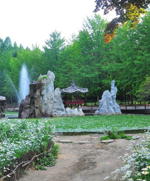 Ein schöner Blick auf Chuncheon
