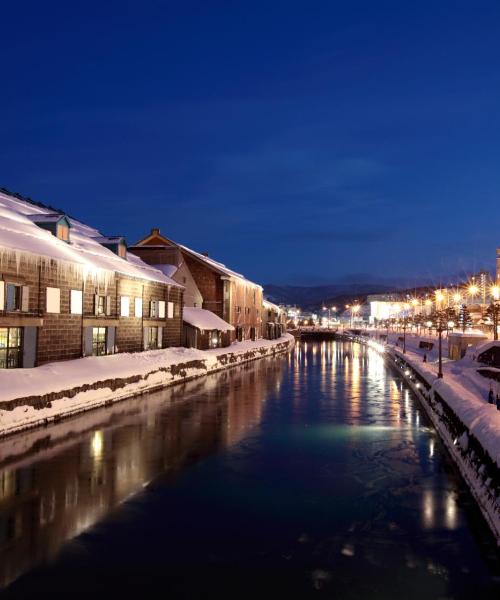 Ein schöner Blick auf Otaru