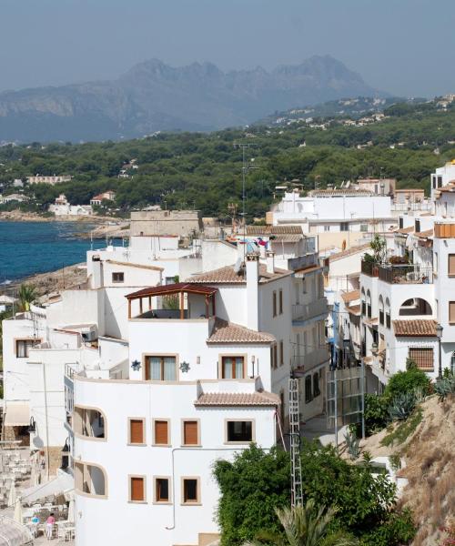 Ein schöner Blick auf Moraira