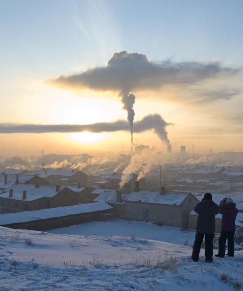 A beautiful view of Manzhouli