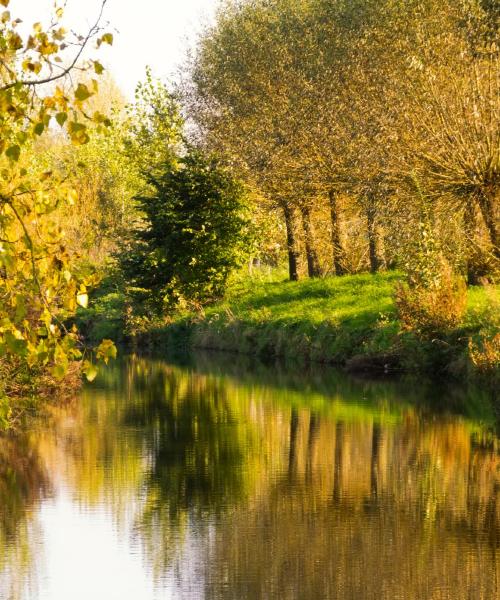 A beautiful view of Louvain-la-Neuve