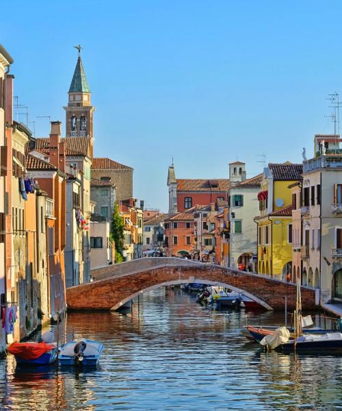 Ein schöner Blick auf Chioggia