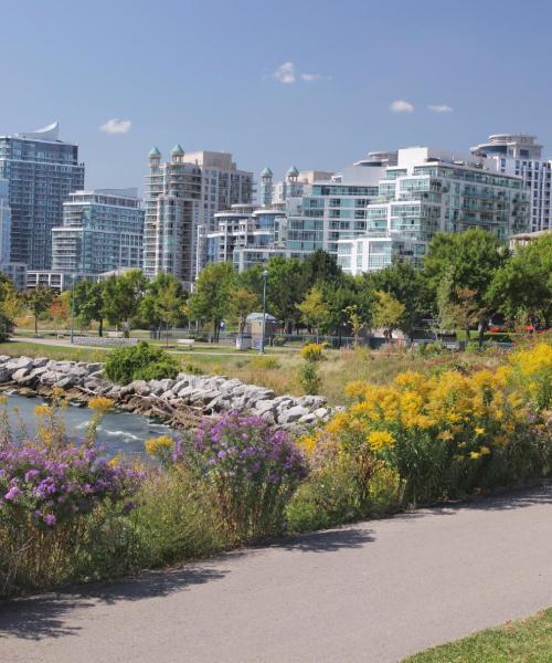 Ein schöner Blick auf Mississauga