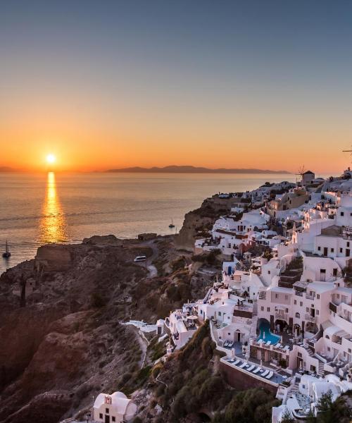 Una bellissima vista di Oia