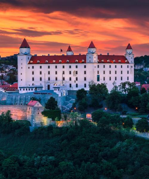 Ein schöner Blick auf Bratislava