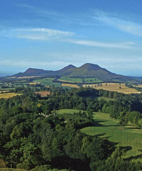 A beautiful view of Galashiels