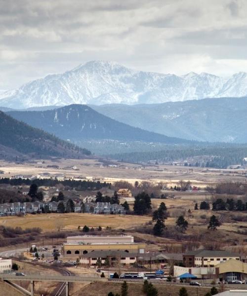 A beautiful view of Castle Rock