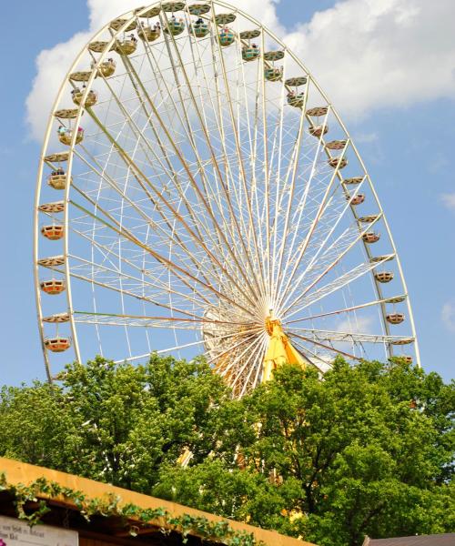 Krásný pohled na město Erlangen