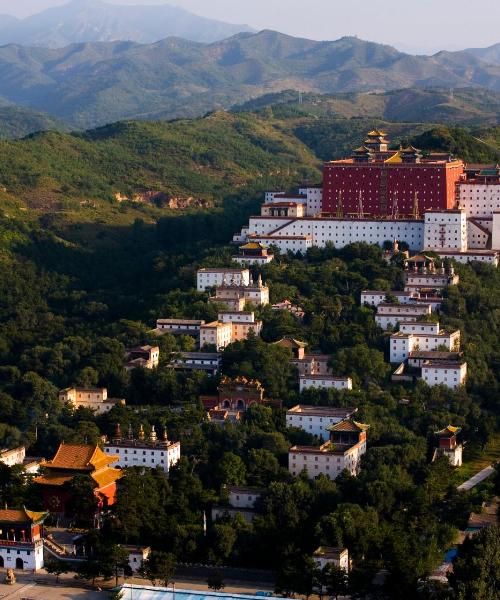 Ein schöner Blick auf Chengde