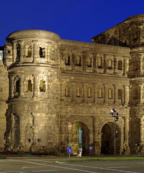 Ein schöner Blick auf Trier