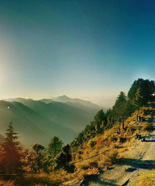 Ein schöner Blick auf Dehradun