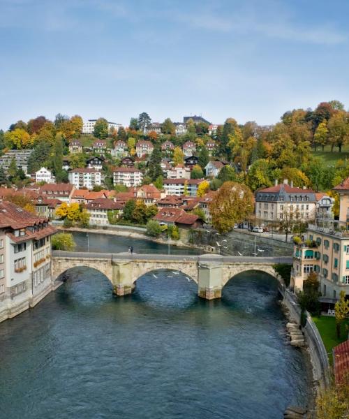 Una bellissima vista di Berna