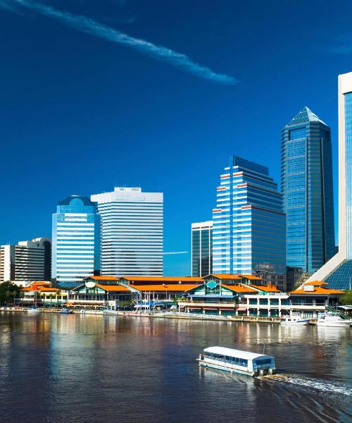 Ein schöner Blick auf Jacksonville