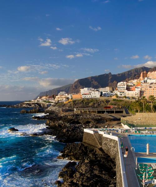 A beautiful view of Puerto de Santiago