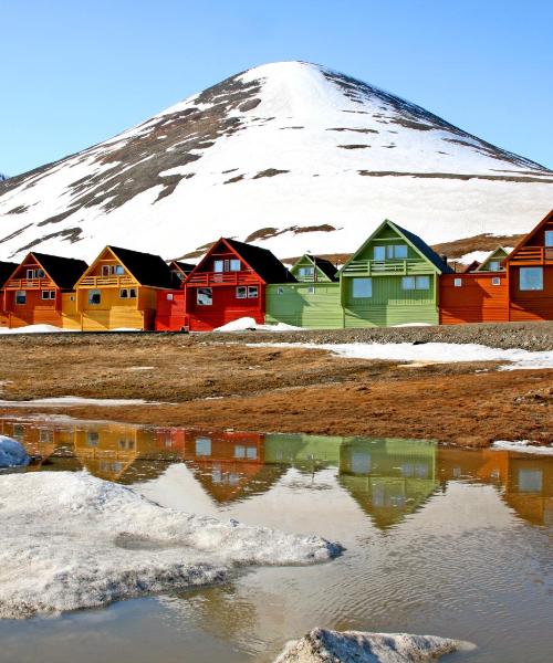 Una panoràmica bonica de Longyearbyen