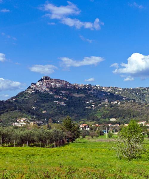 A beautiful view of San Mango Piemonte