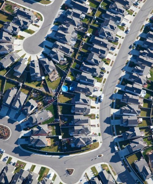 Una panoràmica bonica de Hoffman Estates