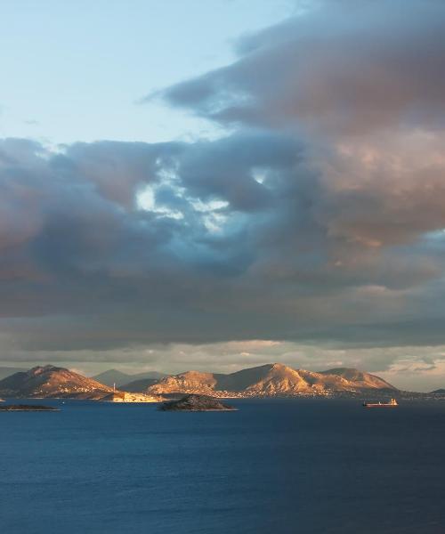 Una panoràmica bonica de Salamís
