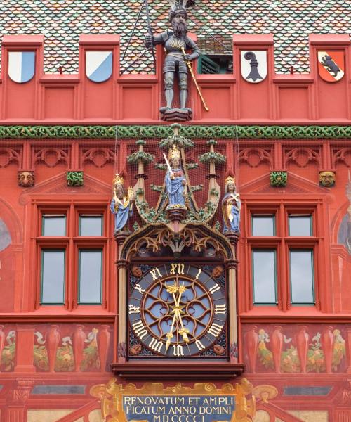 Ein schöner Blick auf Binningen