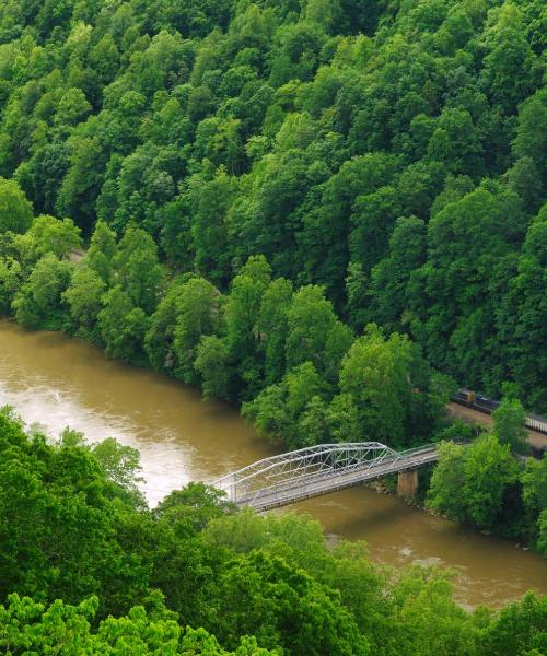 Ein schöner Blick auf Beckley