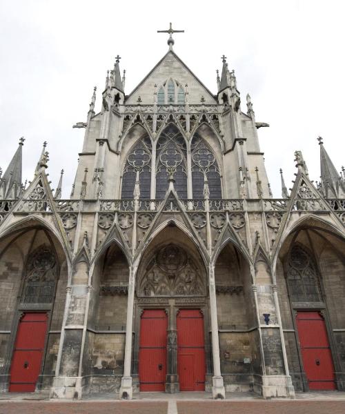 Ein schöner Blick auf Troyes