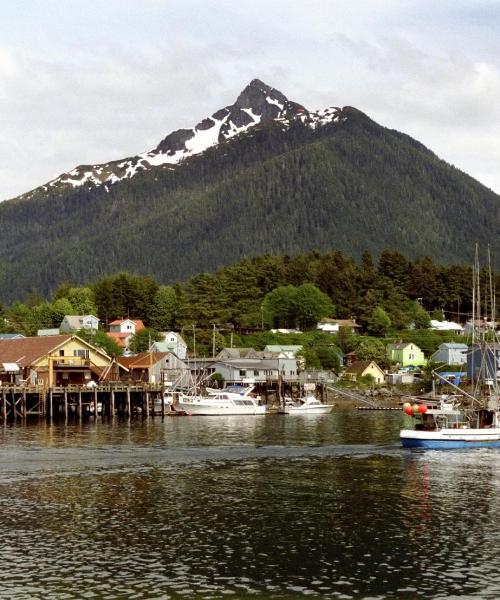Ein schöner Blick auf Sitka