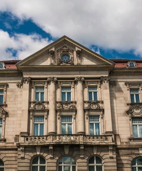 Prelep pogled na grad Majningen