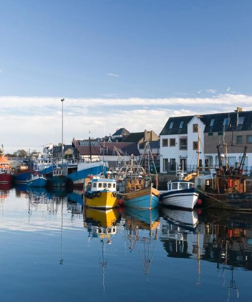 Ein schöner Blick auf Stornoway