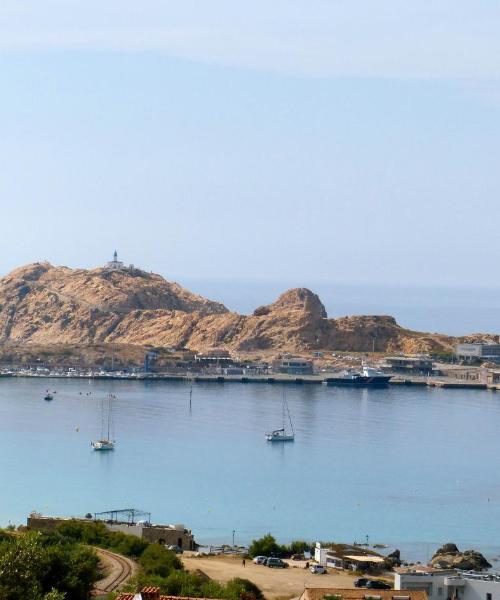 A beautiful view of LʼÎle-Rousse