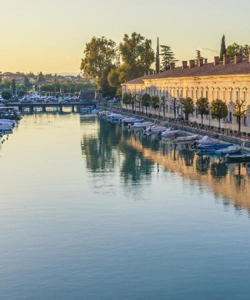 A beautiful view of Peschiera Borromeo