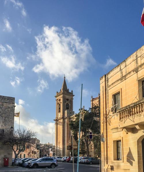 Ein schöner Blick auf Balzan