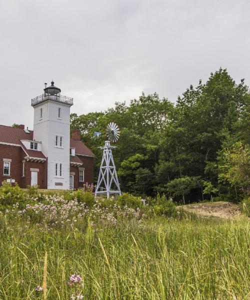 Ein schöner Blick auf Alpena