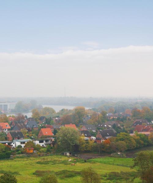 Una panoràmica bonica de Rendsburg