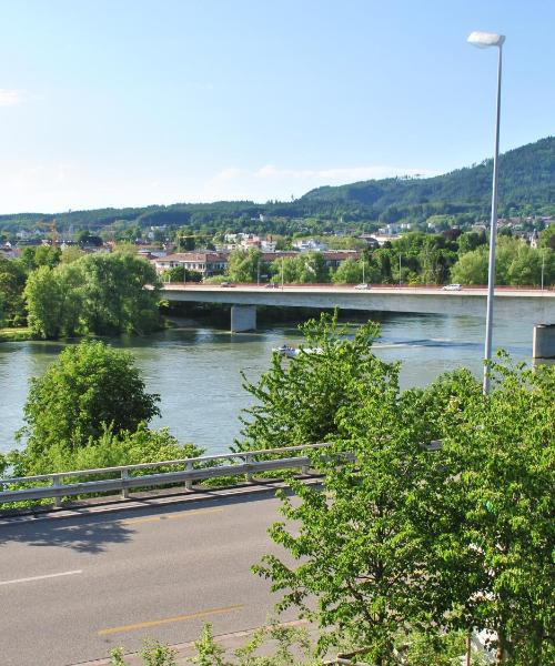 Ein schöner Blick auf Stein