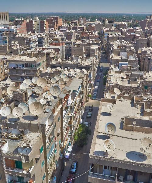 Ein schöner Blick auf Asyut