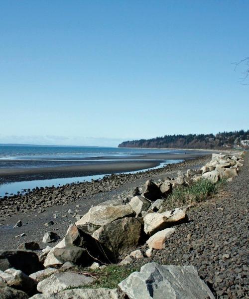 Ein schöner Blick auf White Rock
