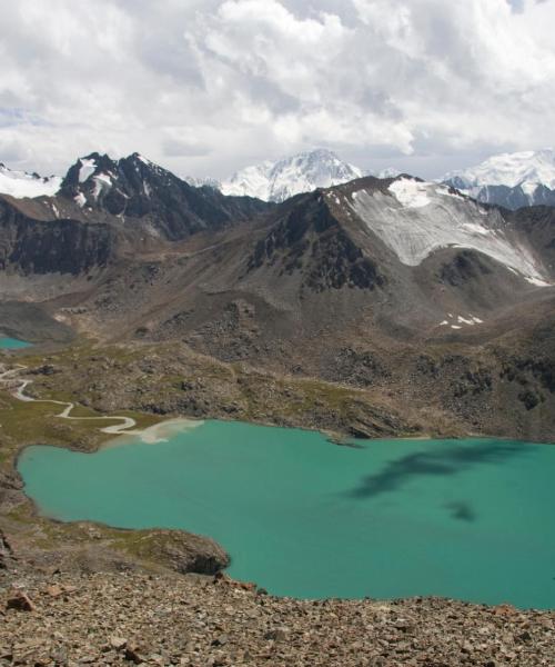 A beautiful view of Karakol