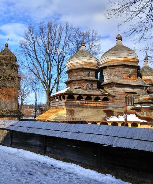Una panoràmica bonica de Drogobych