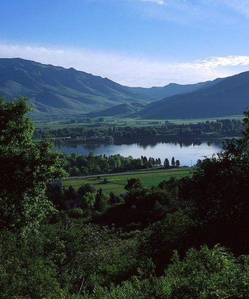 A beautiful view of Brigham City